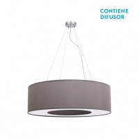 Distribuidor - Lâmpadas Diversas | Colgantes Moderno | COLGANTE MEDIANO HAITI 4XE27 CROMO/TOPO REGX65X65 CM Ref: 051996528